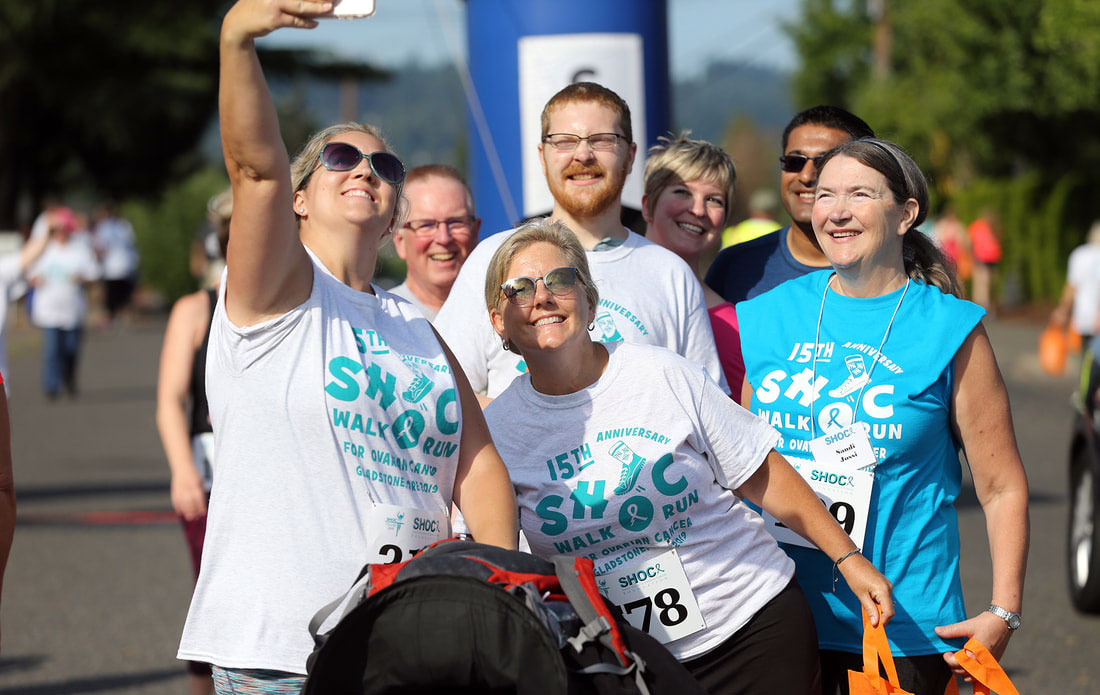 A team from the 15th annual SHOC Foundation run poses for a photo