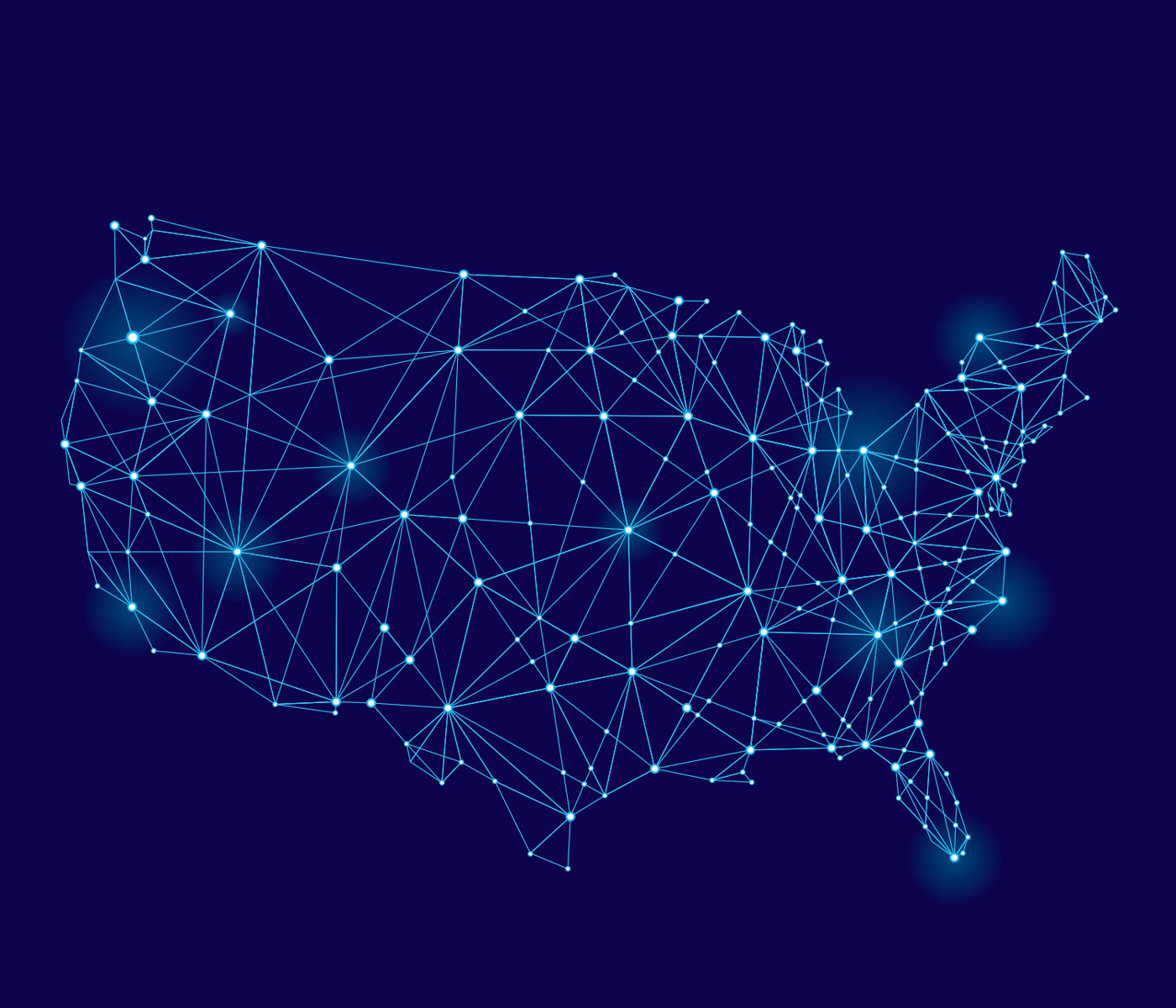 network of cities across U.S.