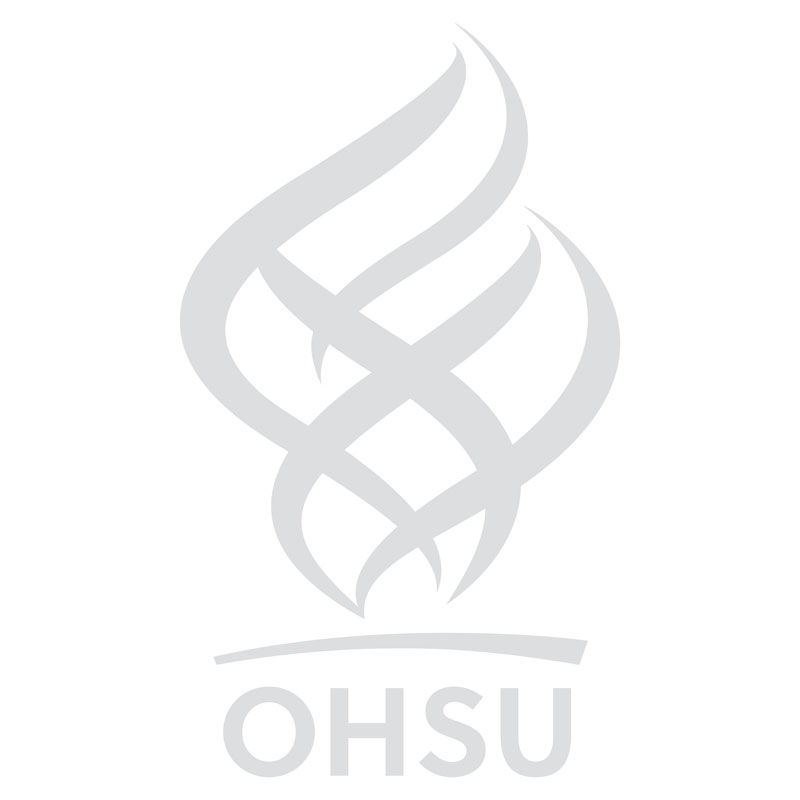 OHSU logo - light gray