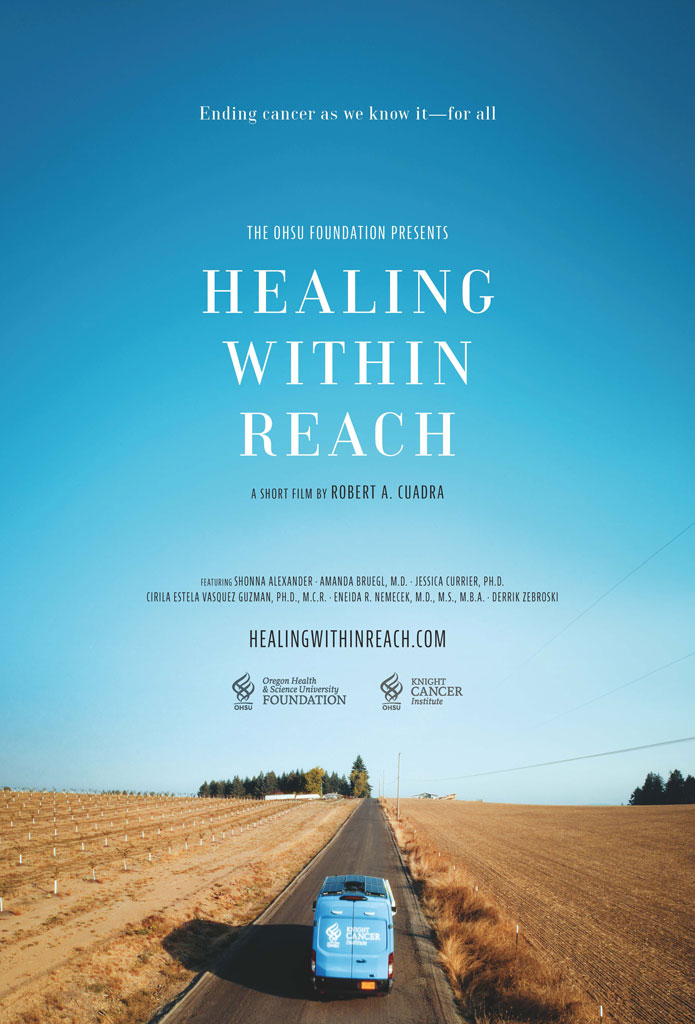 Poster for Healing Within Reach documentary short film, 2024