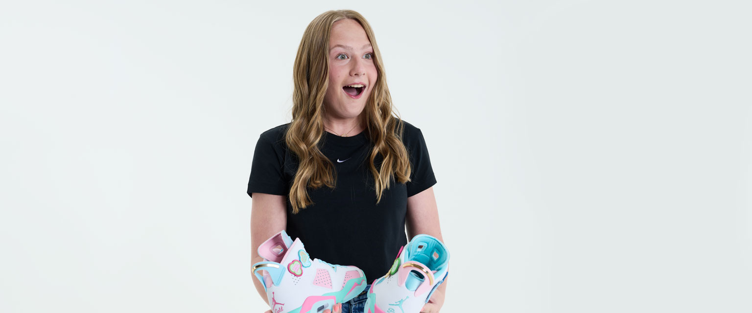 JIllian is a patient-designer for Doernbecher Freestyle 20