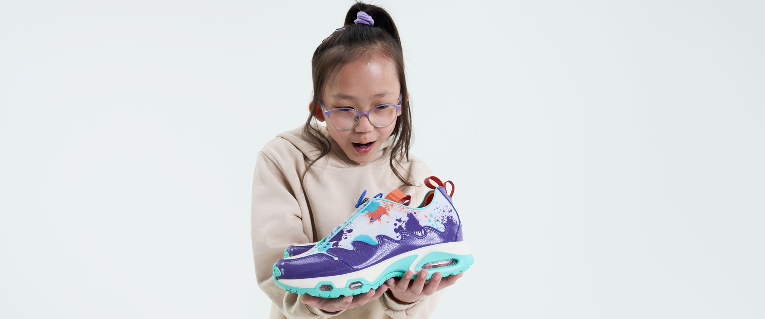 Quin is a patient-designer for Doernbecher Freestyle 20.