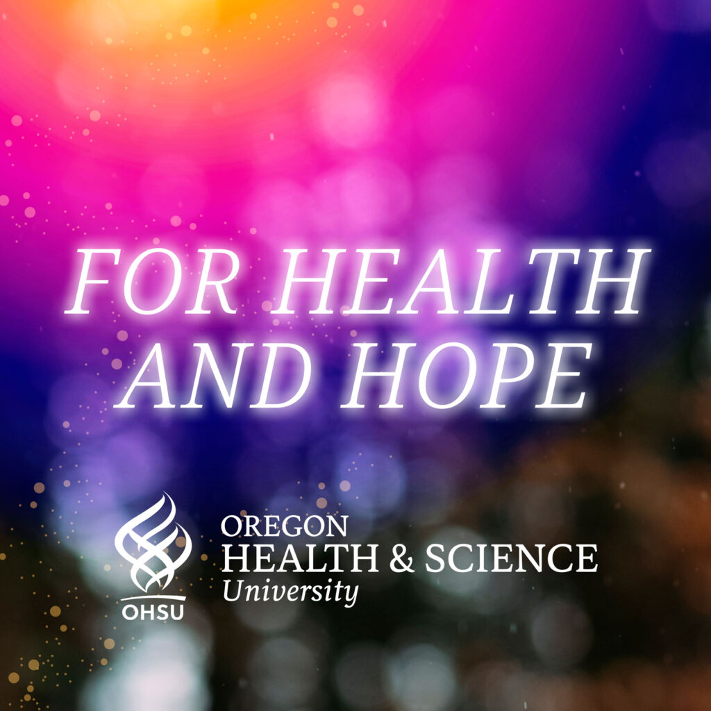 For health and hope