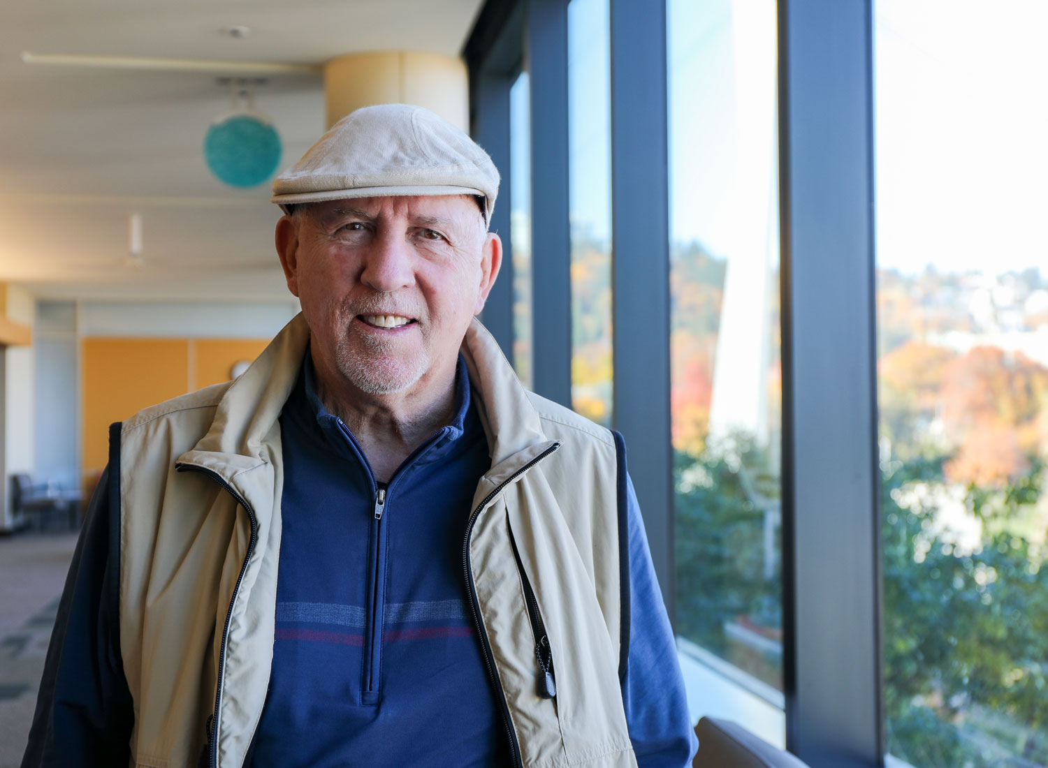 Ken Hawkins of Grants Pass at the OHSU Center for Health & Healing