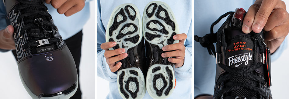 Zach's shoe details from Doernbecher Freestyle 21