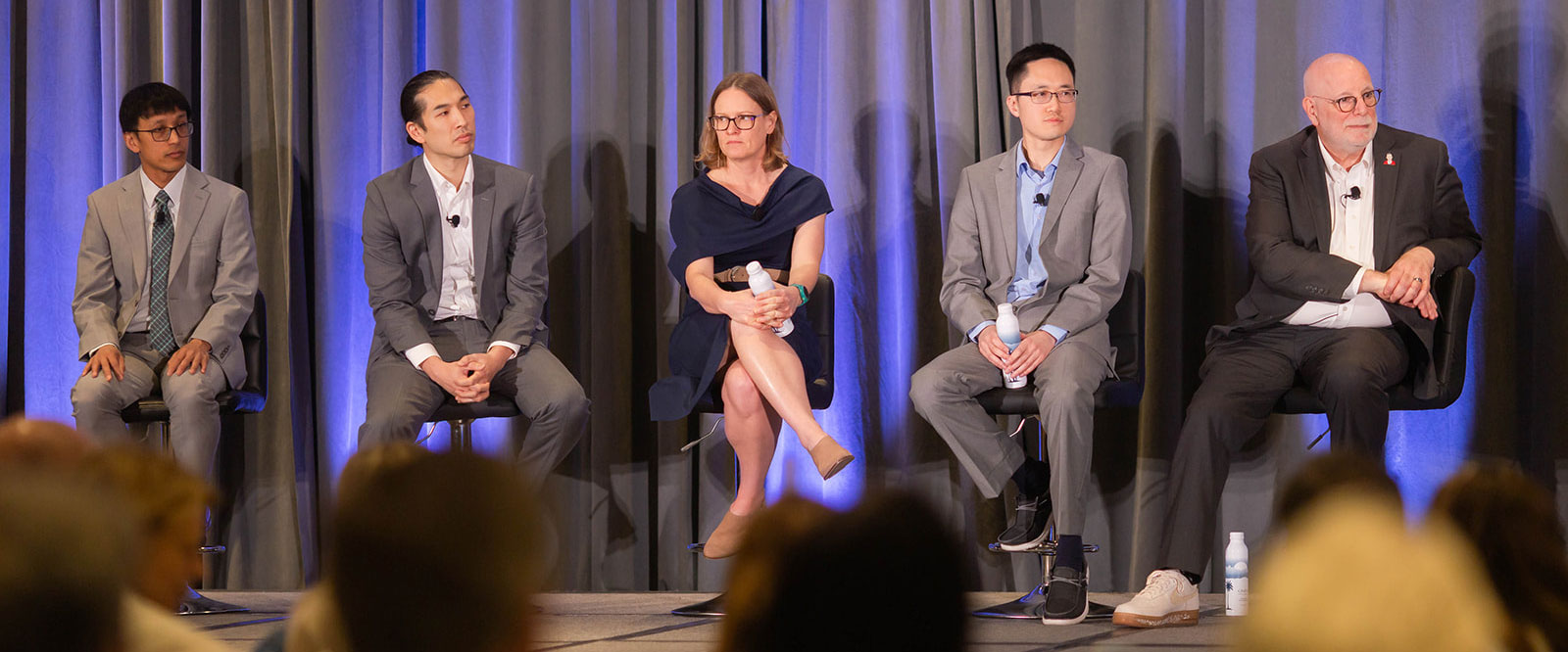 A panel of Doernbecher pediatric specialists speaks at a conference in 2026